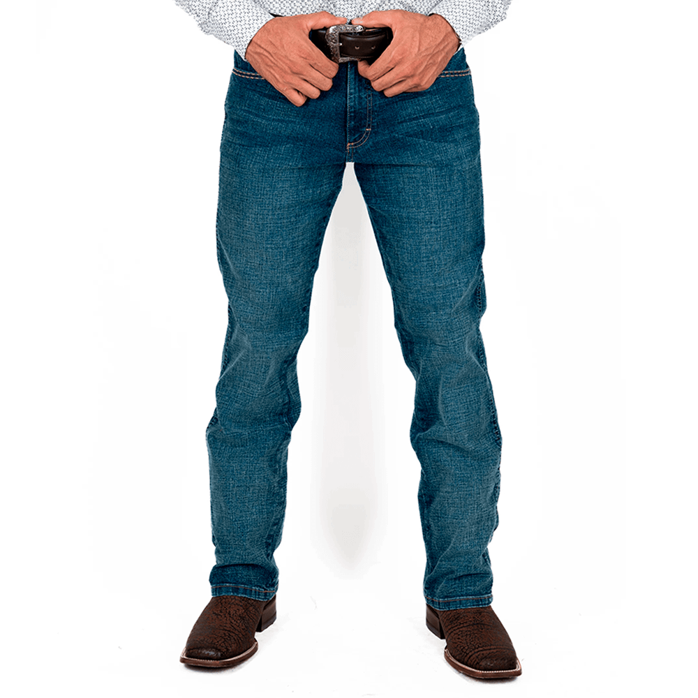 Pantalon Slim Abricot Wrangler - Femme - Taille 36 / 29" - Coton Stretch